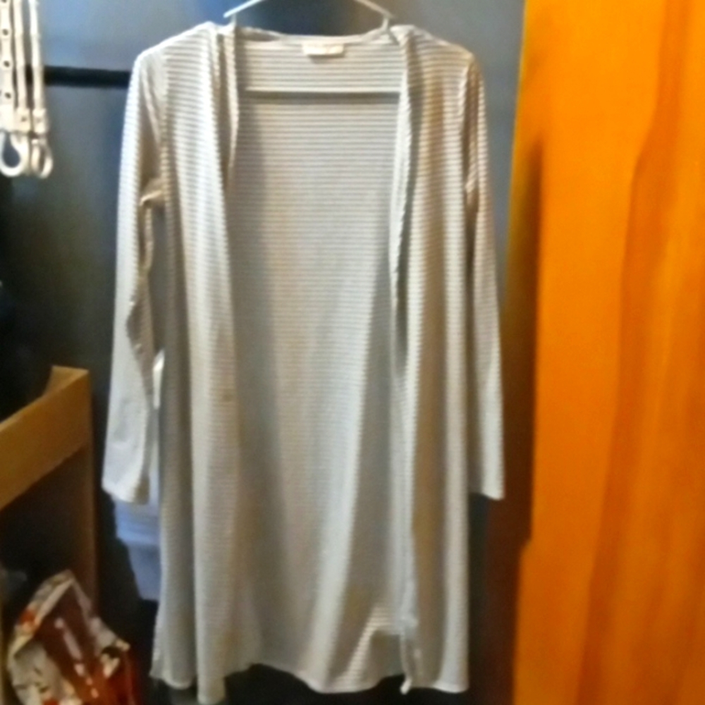 Light Open Front Cardigan
